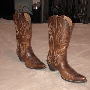 Women’s Ariat Brown Cowboy Boots
